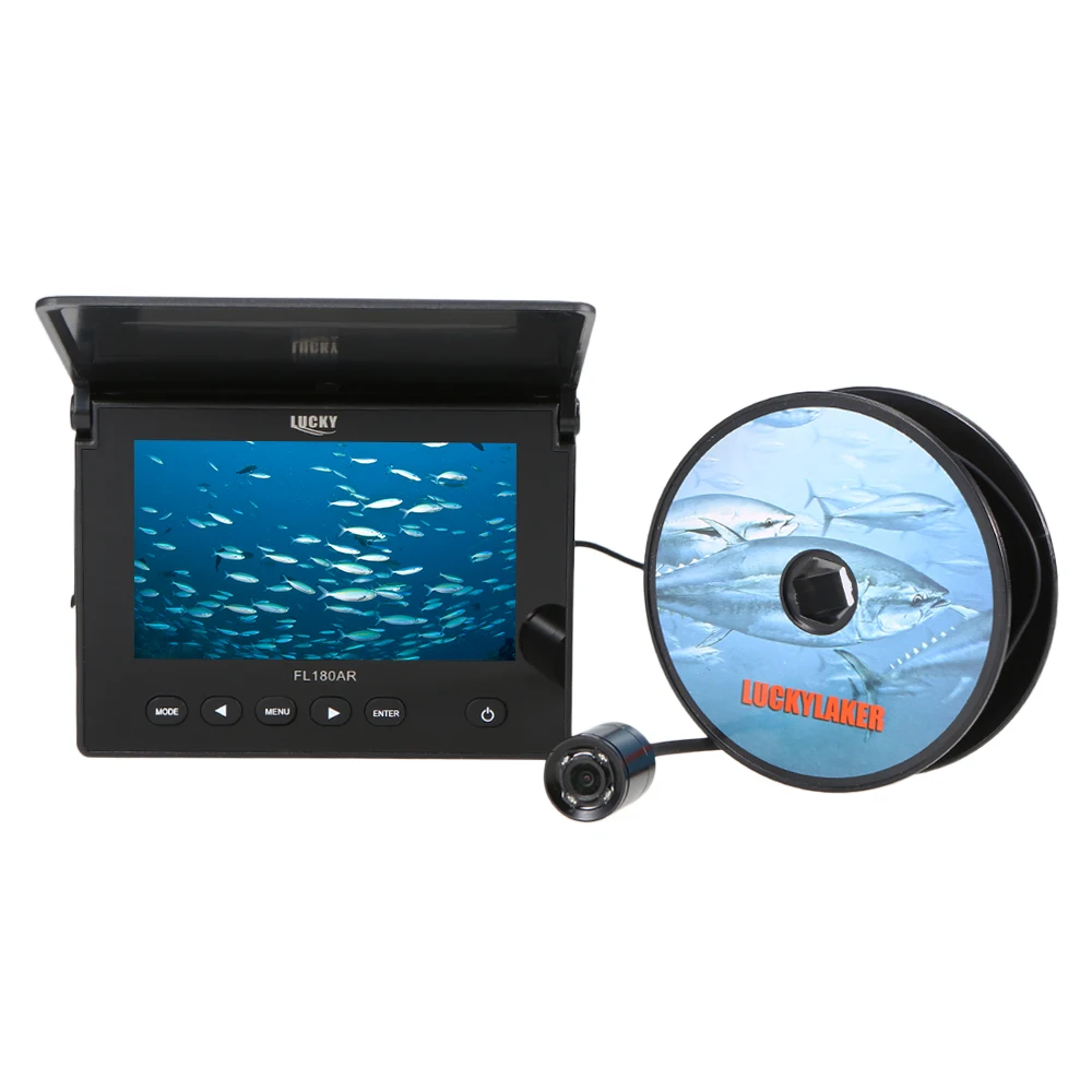 

20M 1000TVL Fish Finder Underwater Ice Fishing Video Camera 4.3" LCD Monitor LED Carp Fishing Camera Pesca