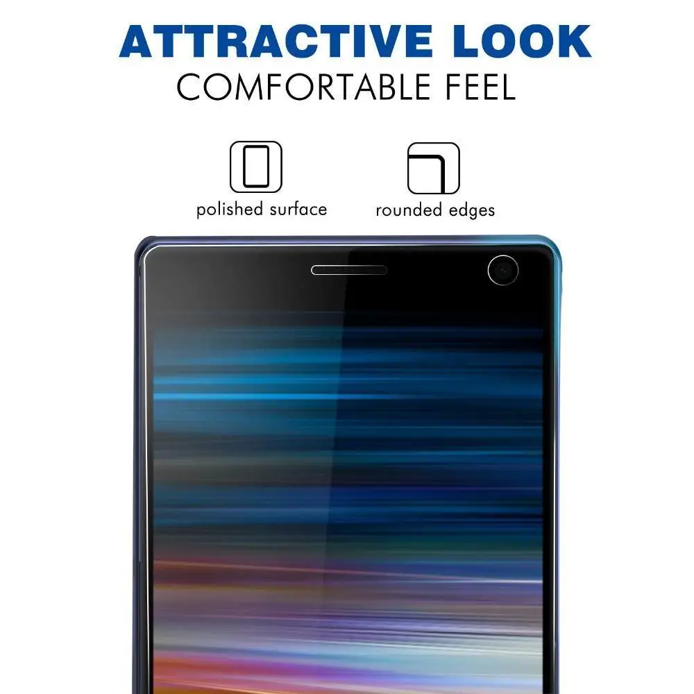 9H HD закаленное стекло для sony Xperia 5 10 Plus XZ4 L3 XZ3 XA2 Plus XA2 XA3 Защитная пленка для экрана очень высокого качества
