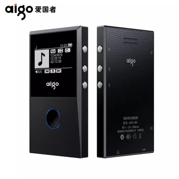 

Aigo 205 MP3-205 HiFI MP3 Music Player Bluetooth FM Radio Recording E-Book Portable OTG Lossless Music Player Max 64GB Support