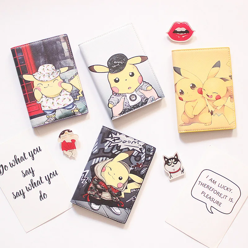 Новинка, чехлы для паспорта, милый мультяшный Держатель для паспорта, аксессуары для путешествий, сумки для ID, банковских карт, визитница, чехол для мальчика и девочки