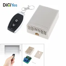 Wireless Remote Control AC 85~250V 2 Channel Receiver Module Remote Control for Lamp Switch and Electromechanical Equipment vgg24 220v 2 channel remote switch module 2 key remote control green
