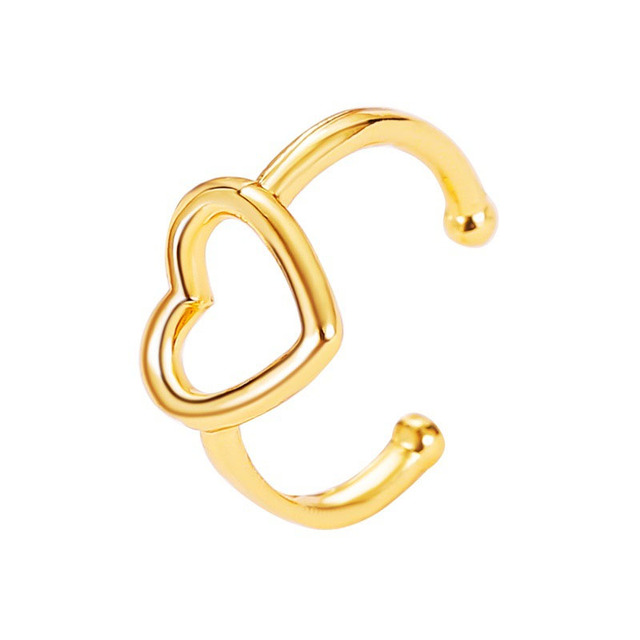 Heart Nose Cuff 2021 Original Fake Fake Pierced Fake Cuff Nostril Jewelry Clip On Nose Ring Also Can Be Ear Cuff