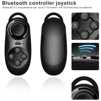 

Mini Bluetooth Gamepad Game Controller Selfie Remote Shutter for Android / iOS Cell Phone Tablet Mini PC Laptop TV BOX