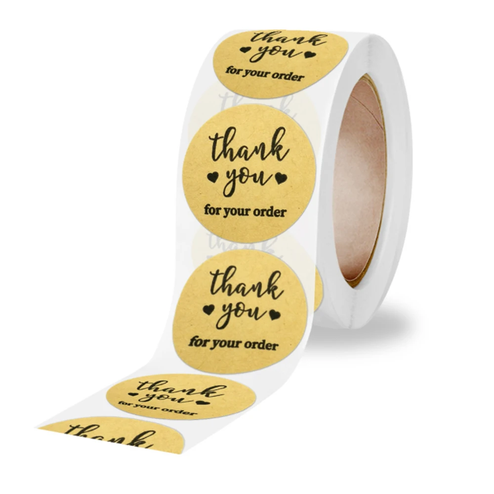 牛皮纸黑字thank you for your order3