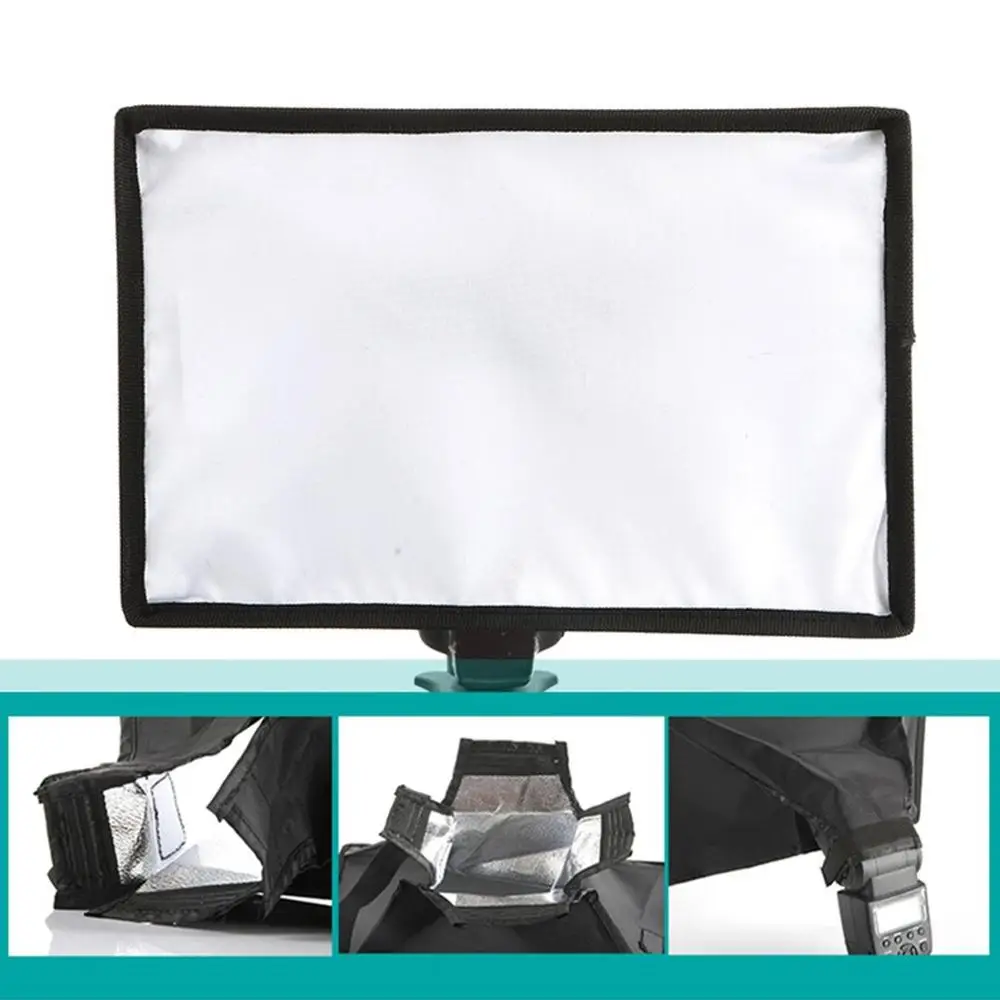 Photography Light 15X17Cm Soft Light Box Flash Soft Cover Flash Soft Box Professional Portable Fashion Soft Light Box