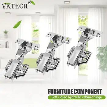 Kitchen Cabinet Hinge Concealed Hydraulic Furniture Cupboard Door Hinge Door Hardware Wardrobes Cabinets Accessories