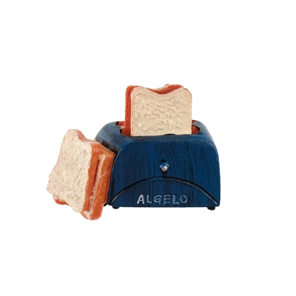 New Creative Cute Home Refrigerator Stickers Food Shape Magnetic Bread Milk Bacon Fried Egg Pan Resin Refrigerator Stickers - Color: XW04517