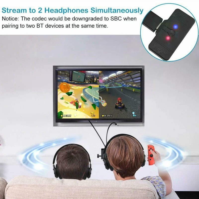 Usb type-C Bluetooth беспроводной передатчик адаптер для nintendo Switch PS4 PC аудио приемник