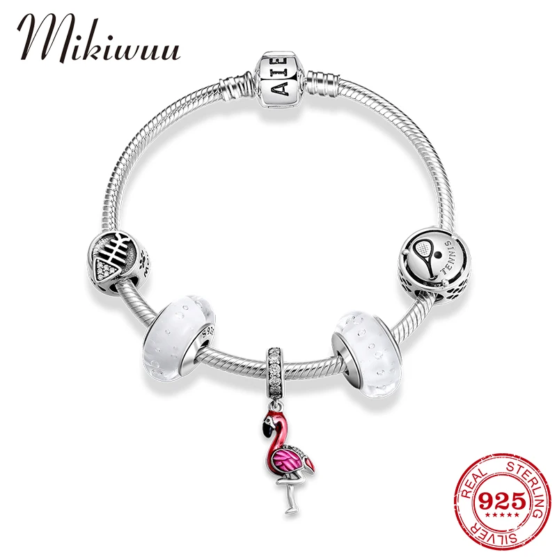 Высокое качество 925 с украшениями в виде серебристых кристаллов CZ браслеты