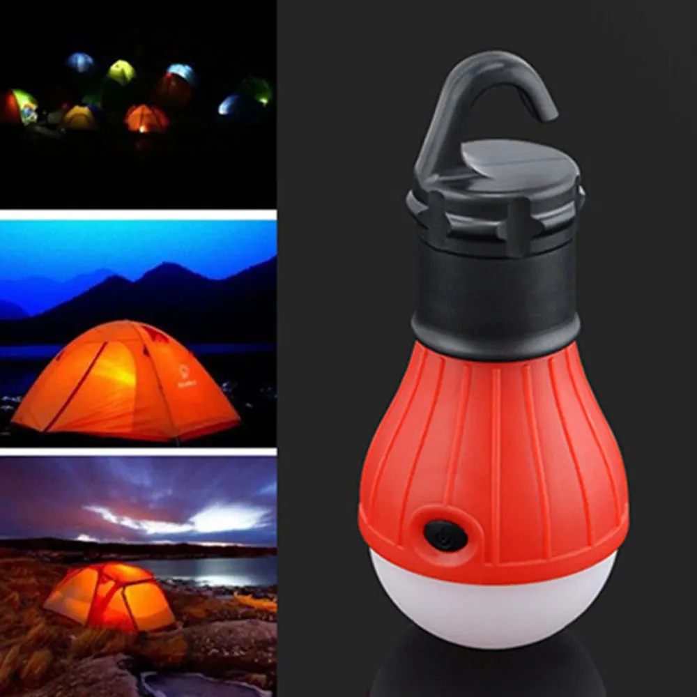

Tent Lamp Light Bulb Portable Super Bright Multicolor 3LED Fishing Travel Flashlight Camping Lights Lantern Lamp Outdoor Hiking
