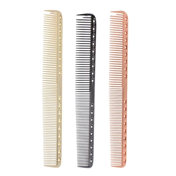 

3pcs Professional Aluminum Hairdressing Hair Styling Cutting Combs