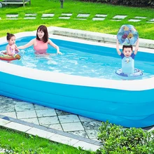 6 Sizes Swimming Pool Accessories Adults Outdoor Big Family Large Removable Pool Products Inflatable Piscina Water Sports AB50YC