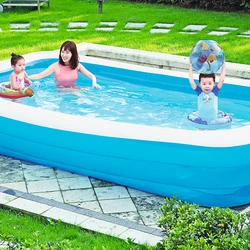 6 Sizes Swimming Pool Accessories Adults Outdoor Big Family Large Removable Pool Products Inflatable Piscina Water Sports AB50YC
