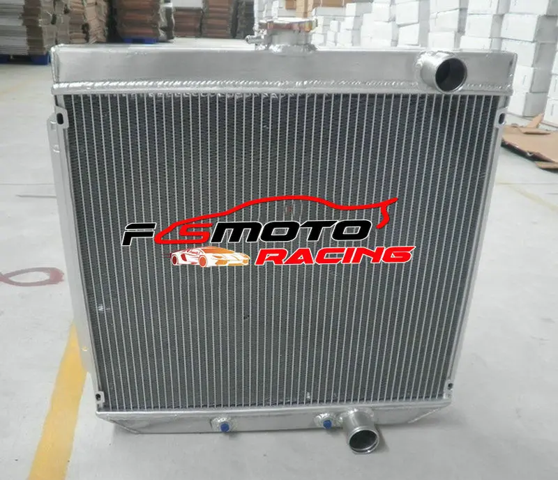 3 ряда алюминиевый радиатор для гоночного автомобиля для Ford Falcon XR XT XW XY Windsor двигатель 289 302 351 AT/MT 52 мм автоматический