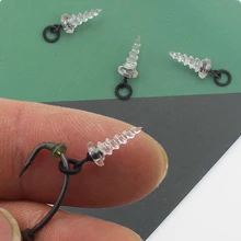 10 шт. винт для Бойла с кольцевым поворотом для Ронни Рига D-Rig Chod Rig терминал снасти держатель приманки винт Карп рыболовные аксессуары