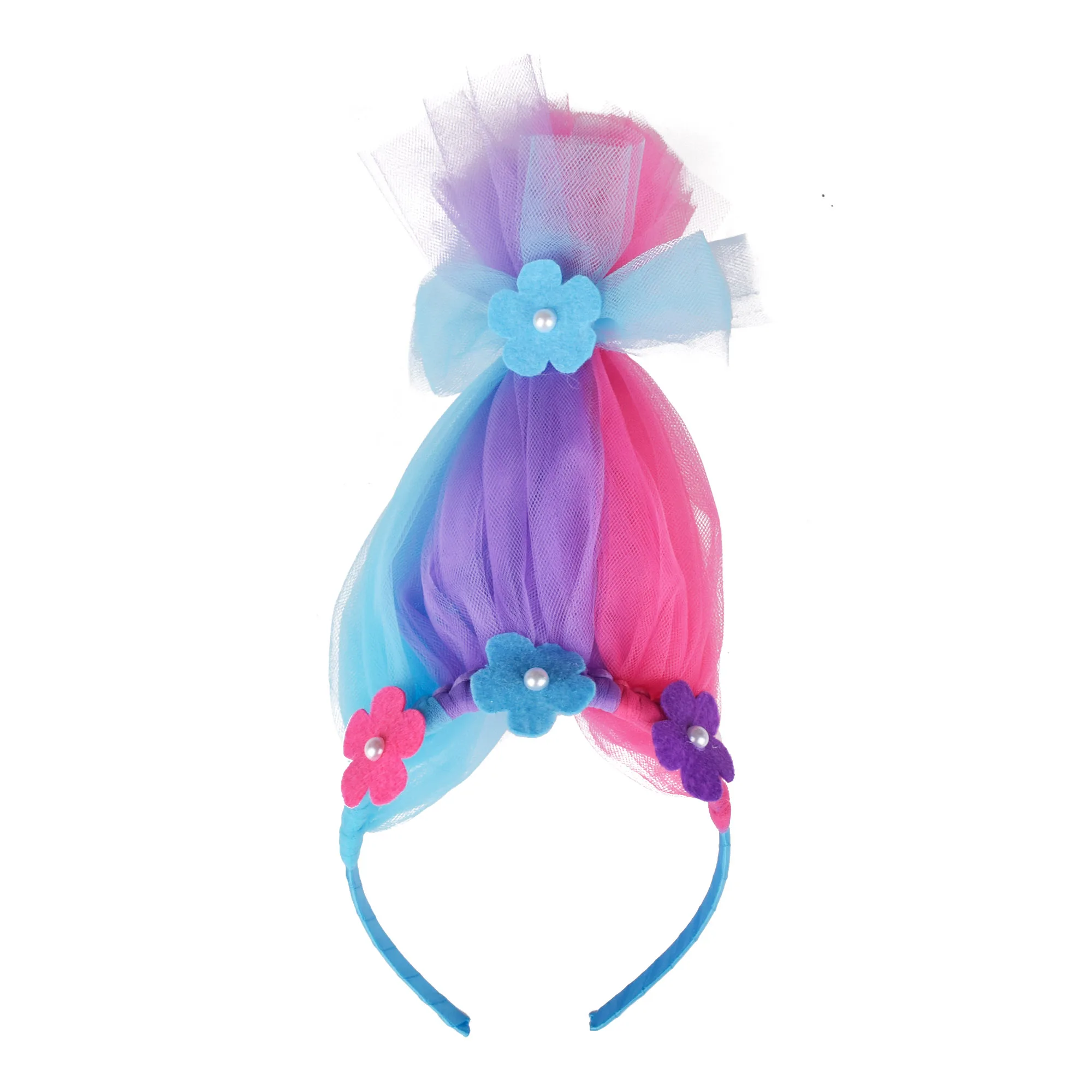 Diadema de Trolls para niñas, diademas de fiesta de cumpleaños para niños, disfraz de Trolls, diadema, Disfraces de - AliExpress Mobile