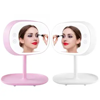 

Makeup Kit Full Professional 2-in-1 LED Makeup Mirror + Desktop Lamp Adjustable Rechargable Shooting Filling Light Makeup