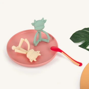 

Baby Teething Toys Mother Baby Supplies Innovative Three-dimensional Baby Teether Bite Molar Rod Food-grade Silicone Molar Bar