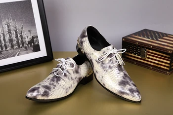 

product hot selling New breathable head layer real leather fashionable pointy headwear business low help casual leather shoes