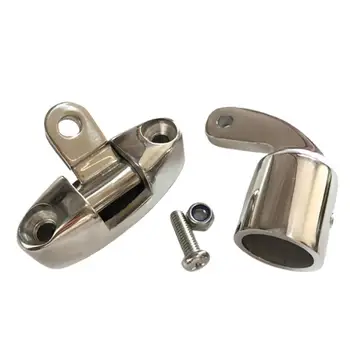 

Deck Seat Hinge With Special Elbow Sliding Cap Set 25MM Awning Umbrella Tube Connector Fixing Joint Marine