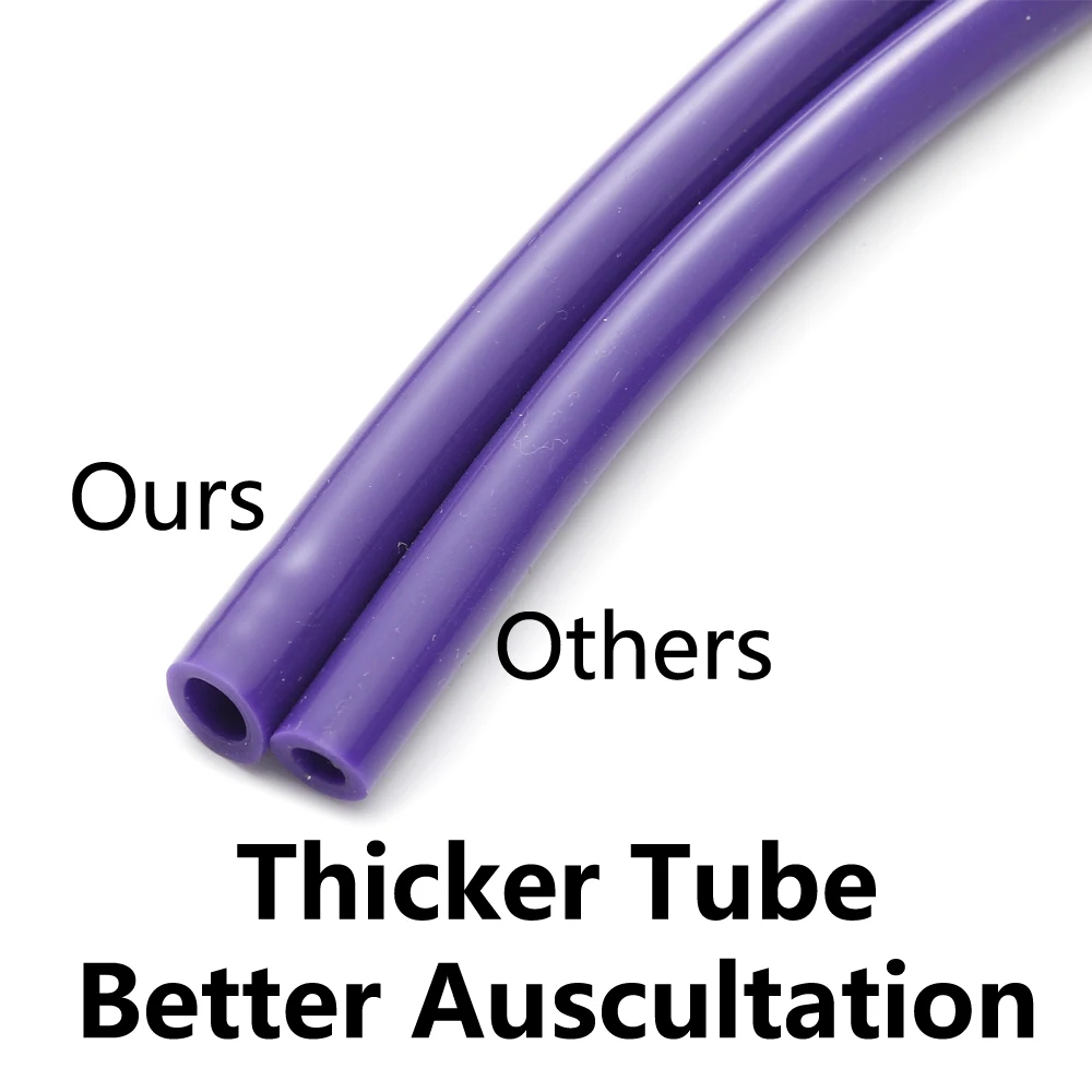 Делюкс Профессиональный двойной головкой стетоскоп доктор Кардиология