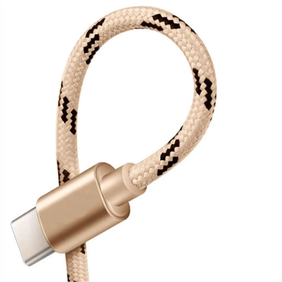 Кабель usb type C для samsung S10 S9 S8 для huawei P30 Pro Быстрая зарядка type-C мобильный телефон зарядный провод USB C кабель 1 метр