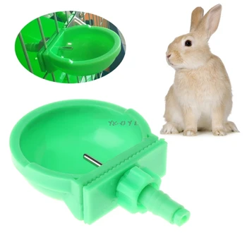 

Small Pet Drinker Water Bowl Hamster Rabbit Drinking Farm Equipment Portable