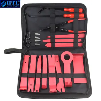

19pcs /Bag Car Disassembly Tools DVD Stereo Refit Kits Interior Plastic Trim Panel Dashboard Installation Removal Repair Tools