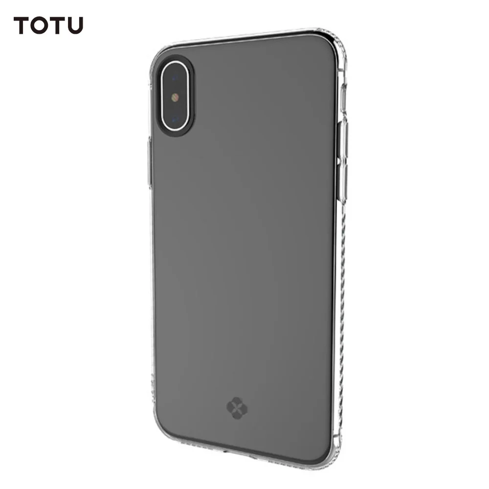 TOTU чехол для телефона iPhone X XS Мягкий защитный чехол на заднюю панель для iPhone X/XS защитный чехол для iPhone X/XS