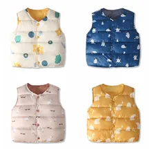 Chaleco para bebé niña, ropa de abrigo para bebé, chaqueta de invierno, chaqueta para niño, 2020