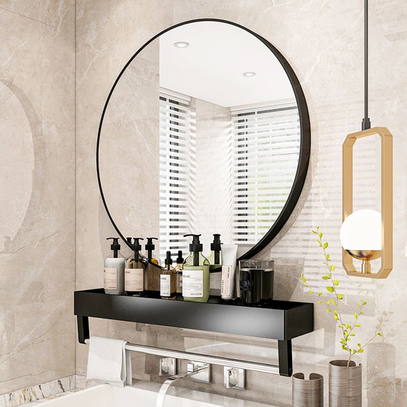 https://ae01.alicdn.com/kf/Heaa9fb3f75e649a59906f946c30811d9N/40-50-60-70cm-Metal-Fram-Round-Black-Golden-Makeup-Bath-Mirror-With-Shelf-Wall-mounted.jpg