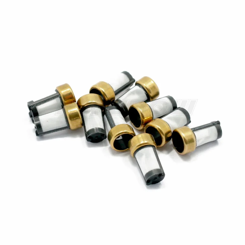 50/100 PCS For 195500-3040 079906036C Fuel injector Micro Filter Size 10.7*3*6mm For Audi Protege Sephia