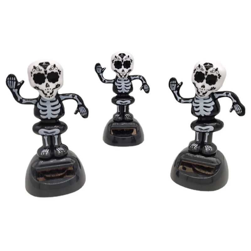 Set of 3 Interesting Auto Bobbleheads Ornaments Funny Skeleton Decor for Home Party Gift Kids Families | Автомобили и мотоциклы