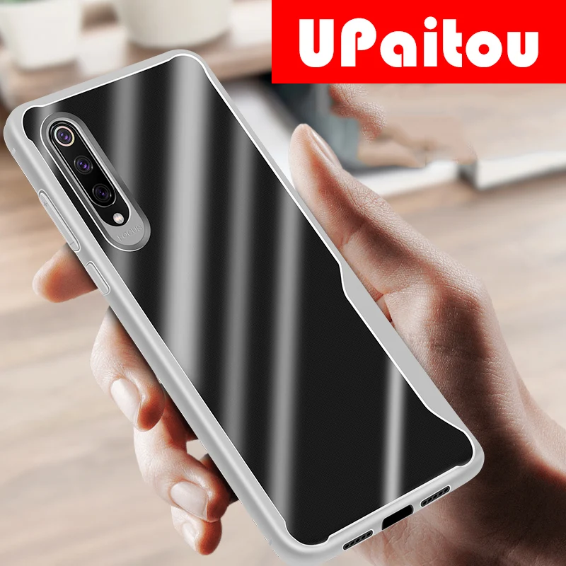 Простой чехол UPaitou для Xiaomi Mi CC9 CC9E 9T 9 Pro Note10 9X чехол-бампер из мягкого ТПУ задняя