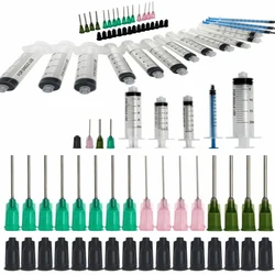 1 set Syringes Set Luer Slip Syringes For Oil Or Glue Applicator For Refilling And Measuring E-liquids 20ml 10ml 5ml 3ml 1ml