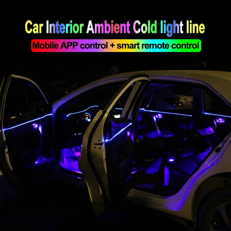New Ambient Light Led Decorative Trims With Colorful Atmosphere For Bmw