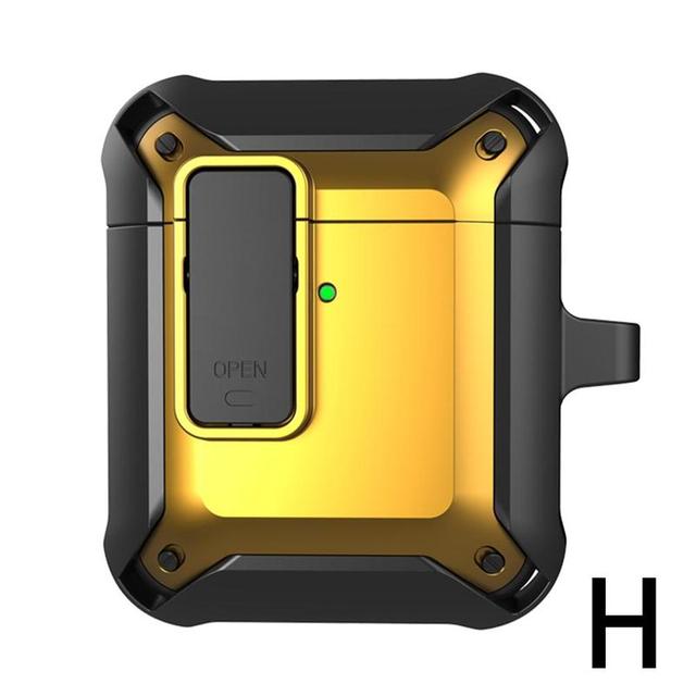 Cover For Airpod Pro Cases TPU PC Protective 2 Keychain Accessories Cases Wireless Earphone For Apple 1/2/pro