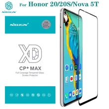 Закаленное стекло для huawei Honor 20 20S Nillkin XD CP+ MAX антибликовое полное покрытие Защита экрана для huawei Nova 5T стеклянная пленка