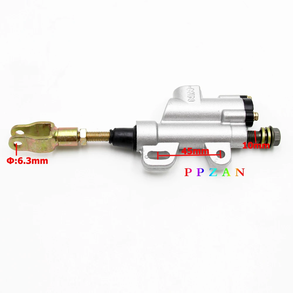 Задний гидравлический тормозной главный цилиндр 10 мм для мотоциклов кроссоверов