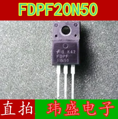 10 шт. FDPF20N50 20N50 20A 500V