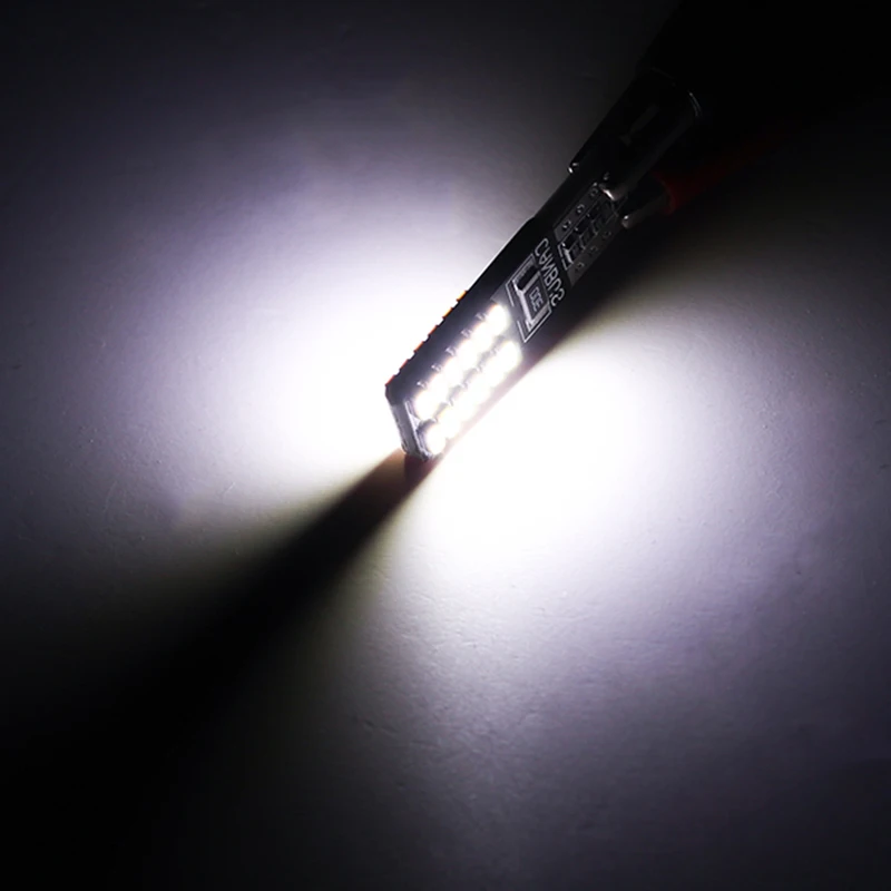 10 шт. T10 24Smd светодиодный светильник лампы автомобиль без ошибок 3014 12V супер яркий просвет лампа