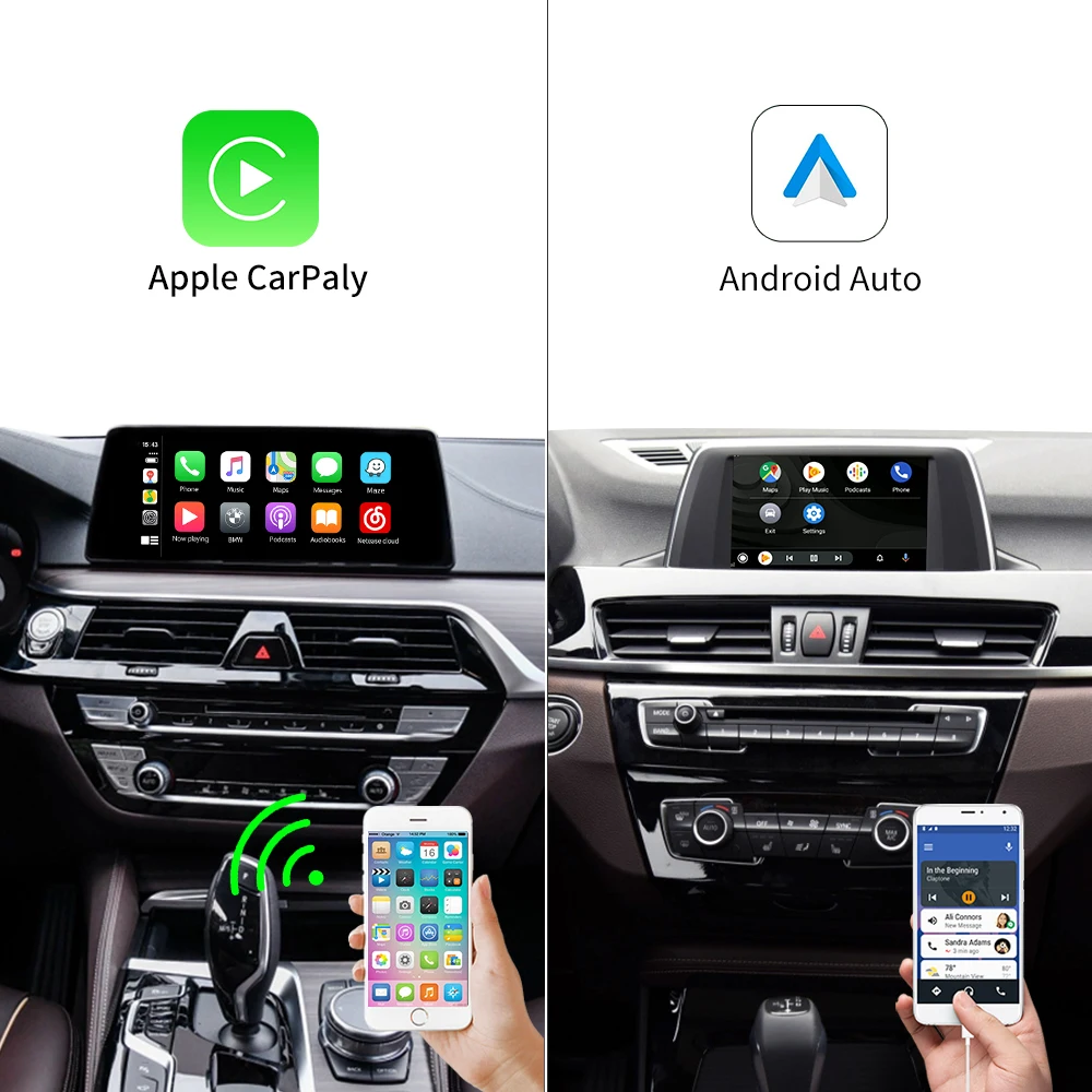 Carlinkit беспроводной Apple Carplay/Android Auto для BMW EVO поддержка Mirrorlink /Airplay/IOS карта музыки
