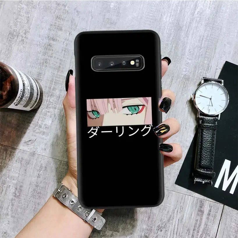 Аниме tumblr черный чехол для телефона samsung Galaxy S10+ Plus Lite Note 10 9 8 S9 S8 J4 J6+ Plus S7 S6 Edge Capa - Цвет: BA013-2