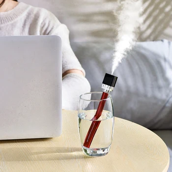 

HOT!USB Portable Mini Personal Humidifier Rechargeable Small Cool Mist Mute Auto-Off Humidifier Stick for Travel Office Home