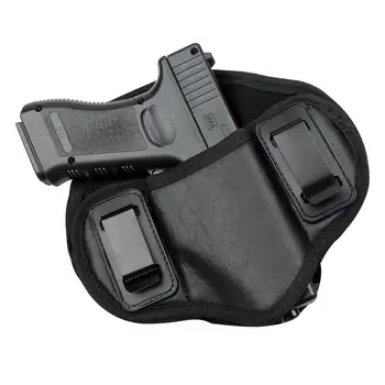 

Hunting Holster Leather Glock17 Scratchproof Glock IWB G17 Gun Holster Black Tactical Belt Holster VI8001