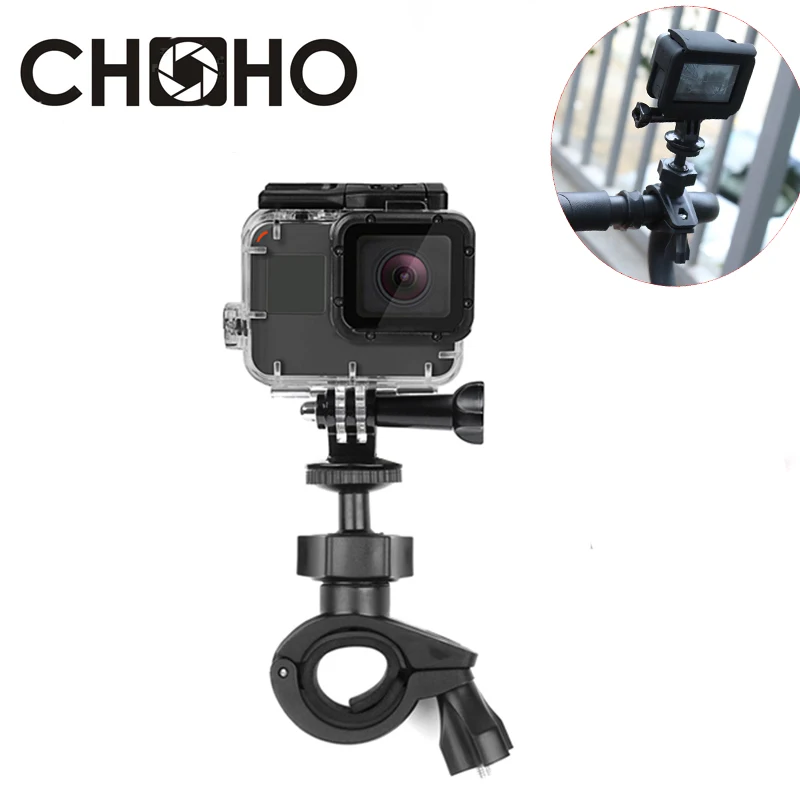 Велосипедный зажим O-образной формы для модели 8 10 Black Xiaomi Yi 4K Sjcam Sj4000 Eken аксессуары