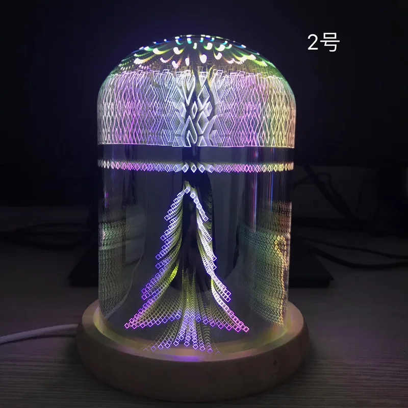 

3D лампа, ночная лампа, 3D лампа, стеклянный абажур, волшебная Маленькая ночная лампа, используется для бытовой атмосферы