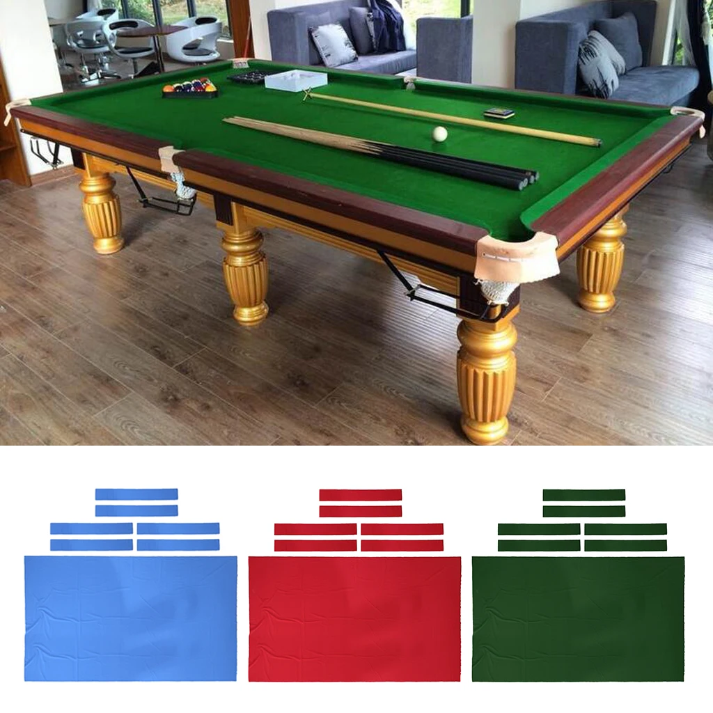 Pool Table Felt - Billiard Cloth Replacement - for 8 Foot Table - Perfect for the Casual Player - Select Colors Pool Table Felt - Billiard Cloth Replacement - for 8 Foot Table - Perfect for the Casual Player - Select Colors