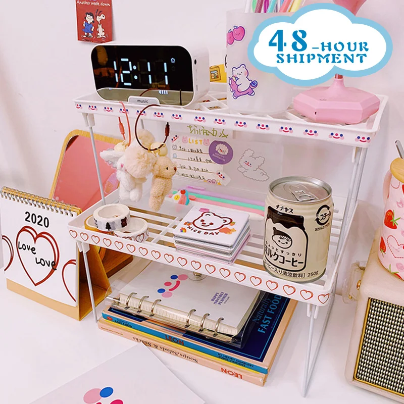 W&ampG New Desktop Multifunction Film Storage Rack Folding Base Elevated Hand Account Stationery Sundries | Дом и сад