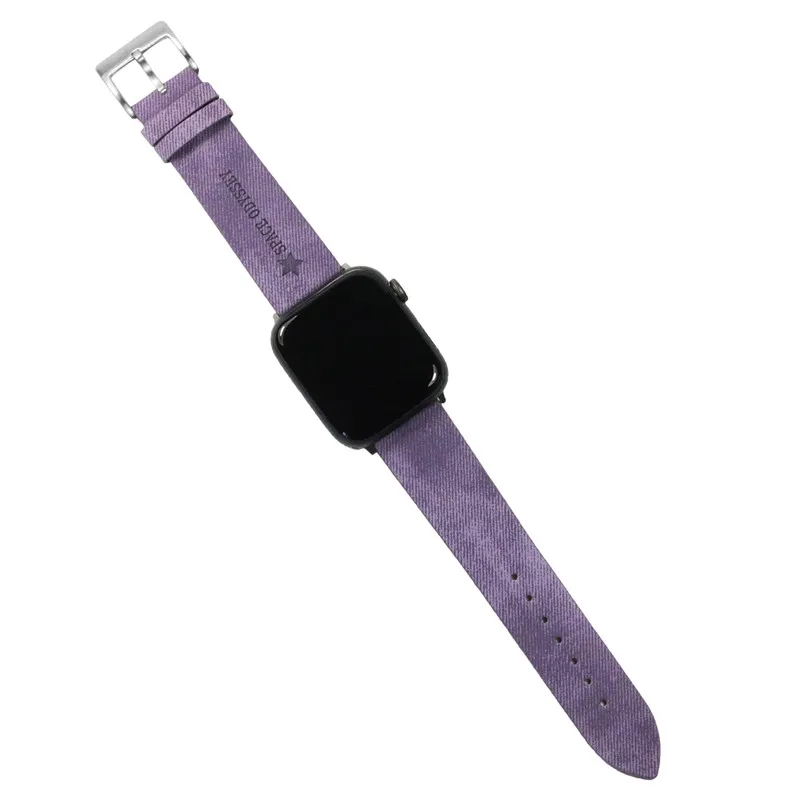 Космический роуминг серии ремешок для Apple Watch Band S1 S2 S3 S4 Удобная искусственная кожа Wristhband 38 мм/40 мм 42 мм/44 мм - Цвет: Хаки